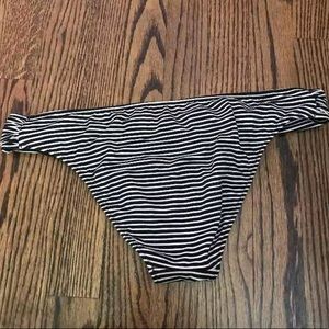 Victoria’s Secret black & white stripped bikini